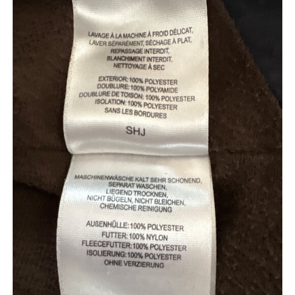 Columbia Vertex Interchange Coat Womens M Brown Winter Faux Fur Hood 3-1 Jacket - Picture 8 of 13